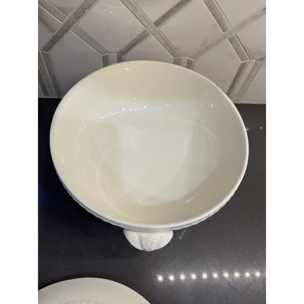 Vintage WEDGWOOD Edme Covered Bowl England Barlaston Etruria 8” Tureen With Lid
